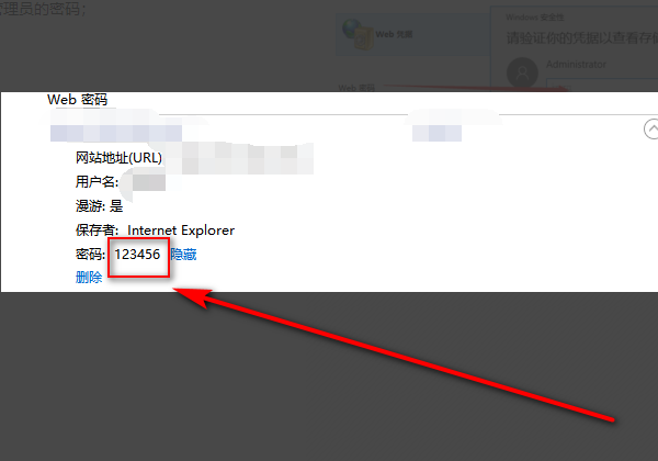 IE浏览器保存过的网页账号密码如何再次查看(图文)