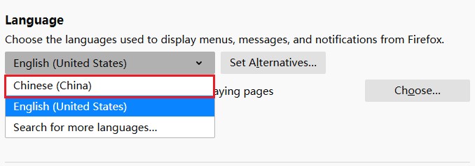 火狐浏览器显示英文怎么办?火狐浏览器界面全部变成英文的解决方法