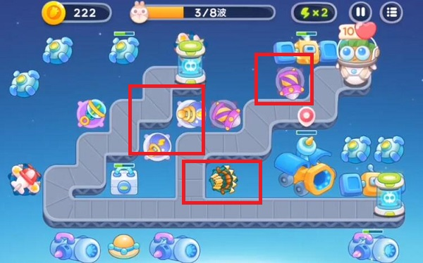保卫萝卜4太空穿越第五十一关怎么过?通关流程攻略
