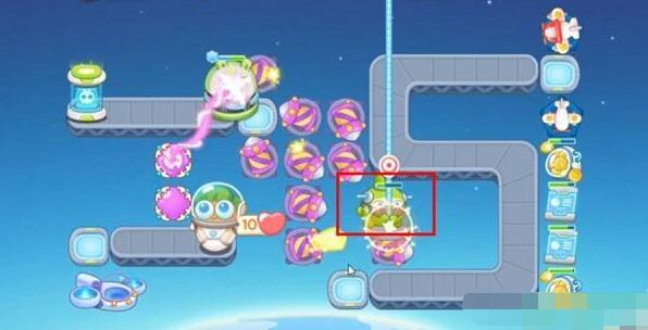 保卫萝卜4太空穿越第三十二关怎么过?通关流程攻略