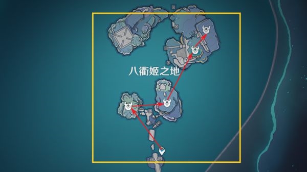原神快速讨伐大量漂浮灵的最优路线分享
