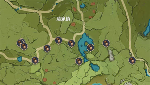 原神松茸采集点一览
