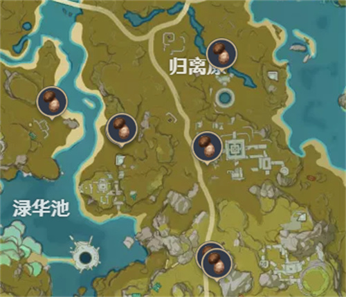 原神松茸采集点一览