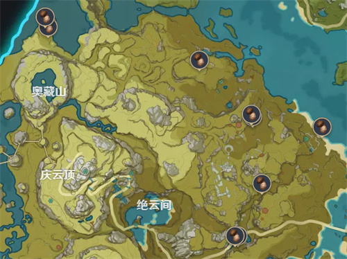 原神松茸采集点一览