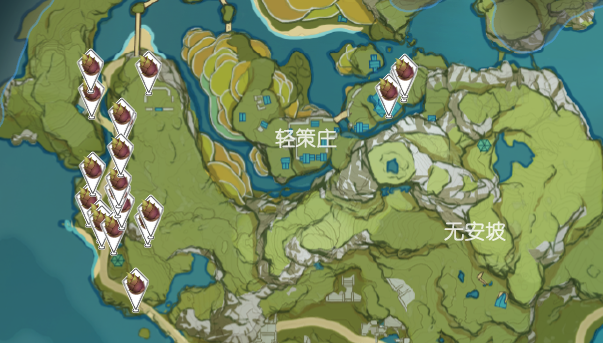 原神竹笋采集点
