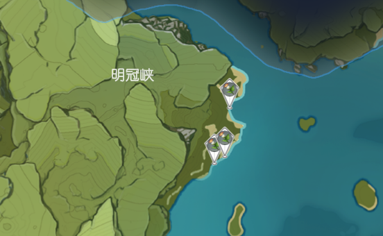 嘟嘟莲原神采集点