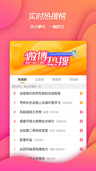 微博移动版APP