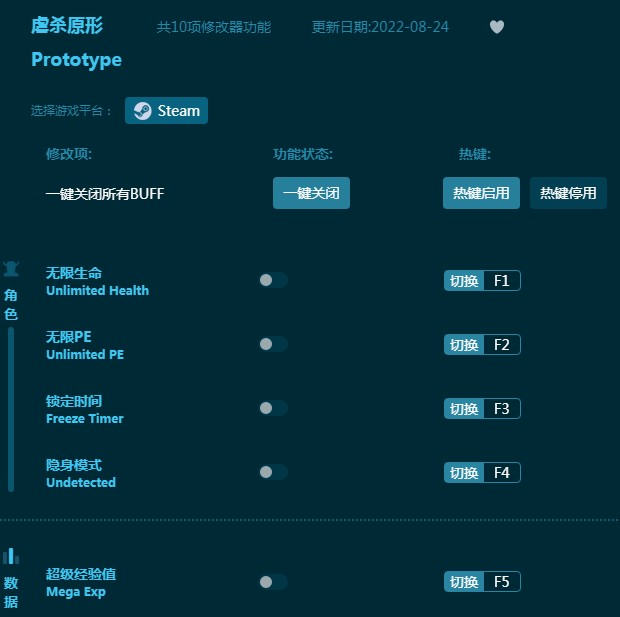 虐杀原形1修改器无限生命