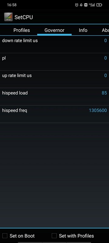 SetCPU手机CPU超频 最新版v3.2.43