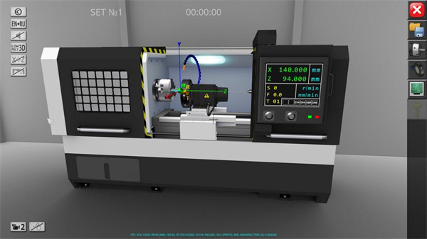 CNC数控机床仿真模拟器CNC Simulator Free