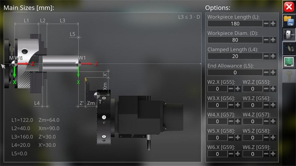 CNC数控机床仿真模拟器CNC Simulator Free