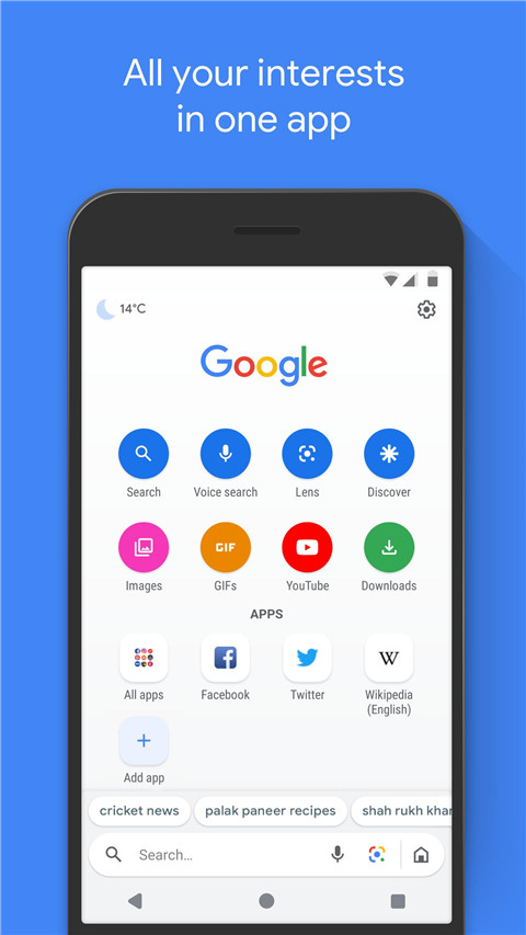 Google Go(谷歌go) V3.82安卓版(图1)