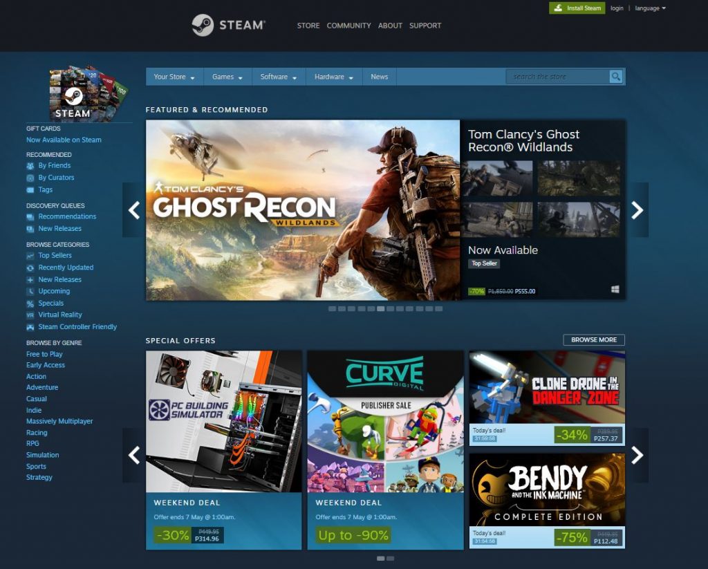 steam电脑版下载官方正版
