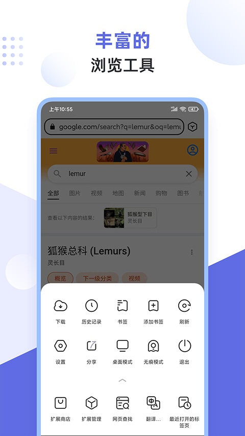 狐猴浏览器APP