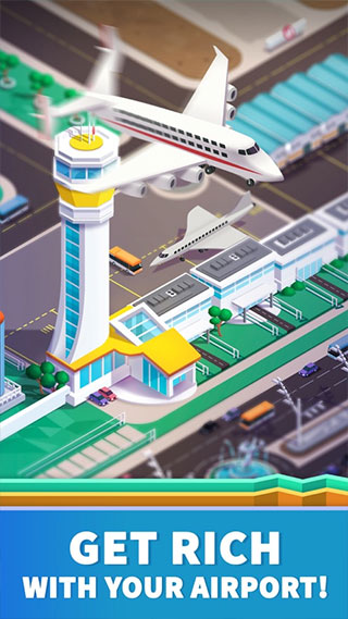 空闲机场大亨无限金币版Idle Airport Tycoon