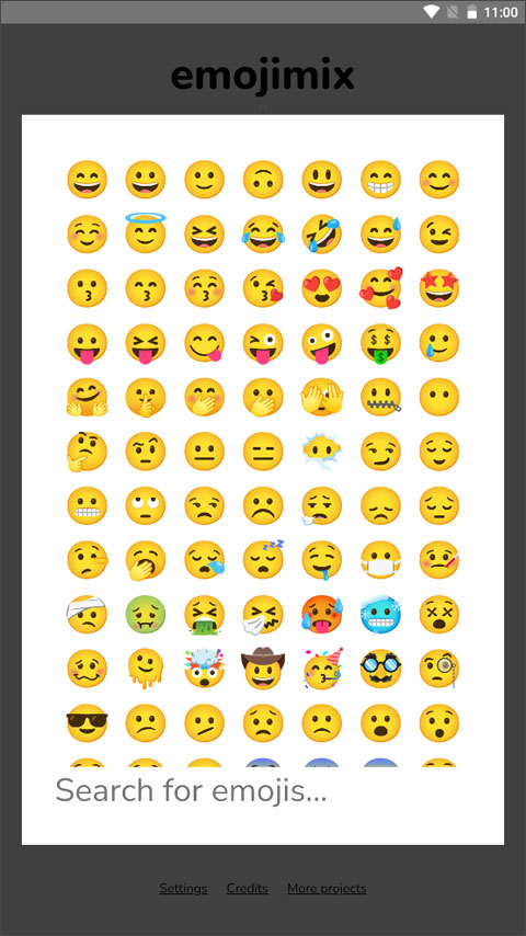 emojimix表情包生成器