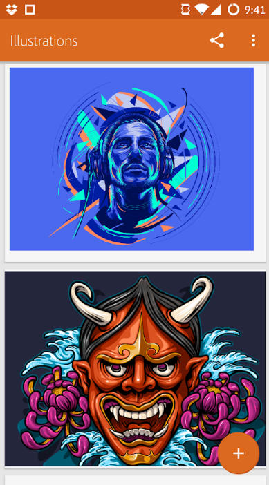 Adobe Illustrator Draw app