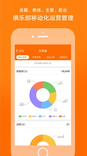 微健APP|健身房管理系统