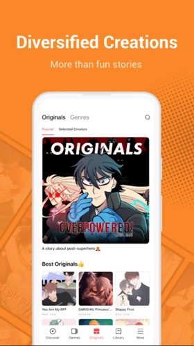WebComics APP