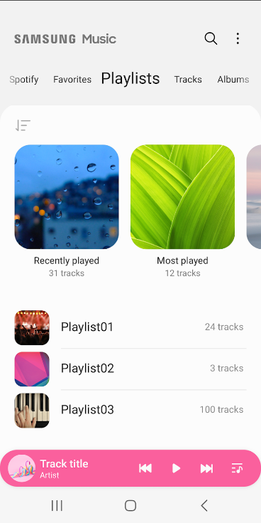 三星音乐播放器APP(Samsung Music)