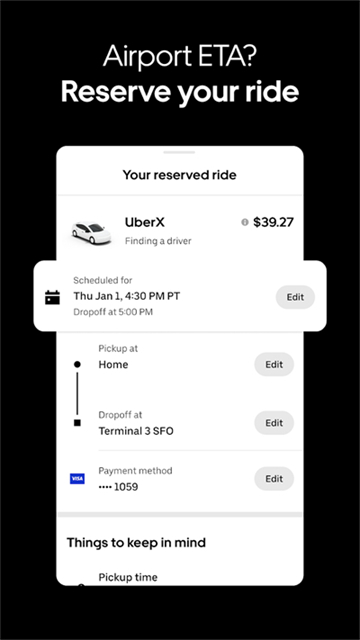 Uber app