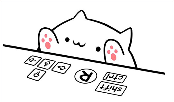 Bongo Cat Mver猫咪键盘