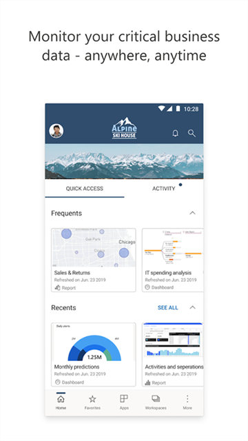 PowerBI app