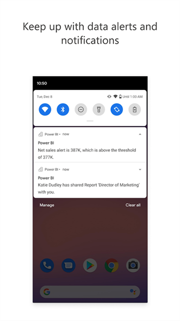 PowerBI app