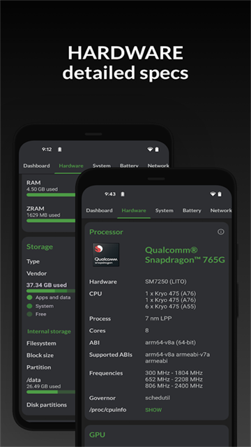 DevCheck app