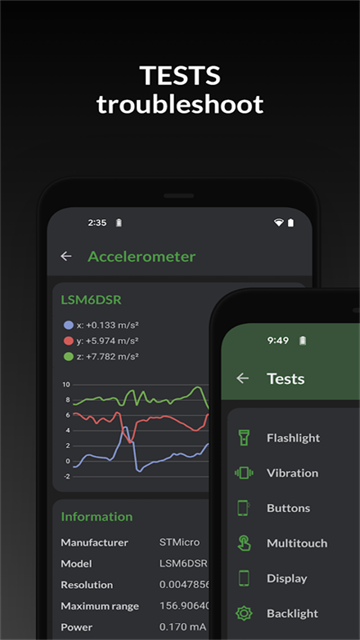 DevCheck app