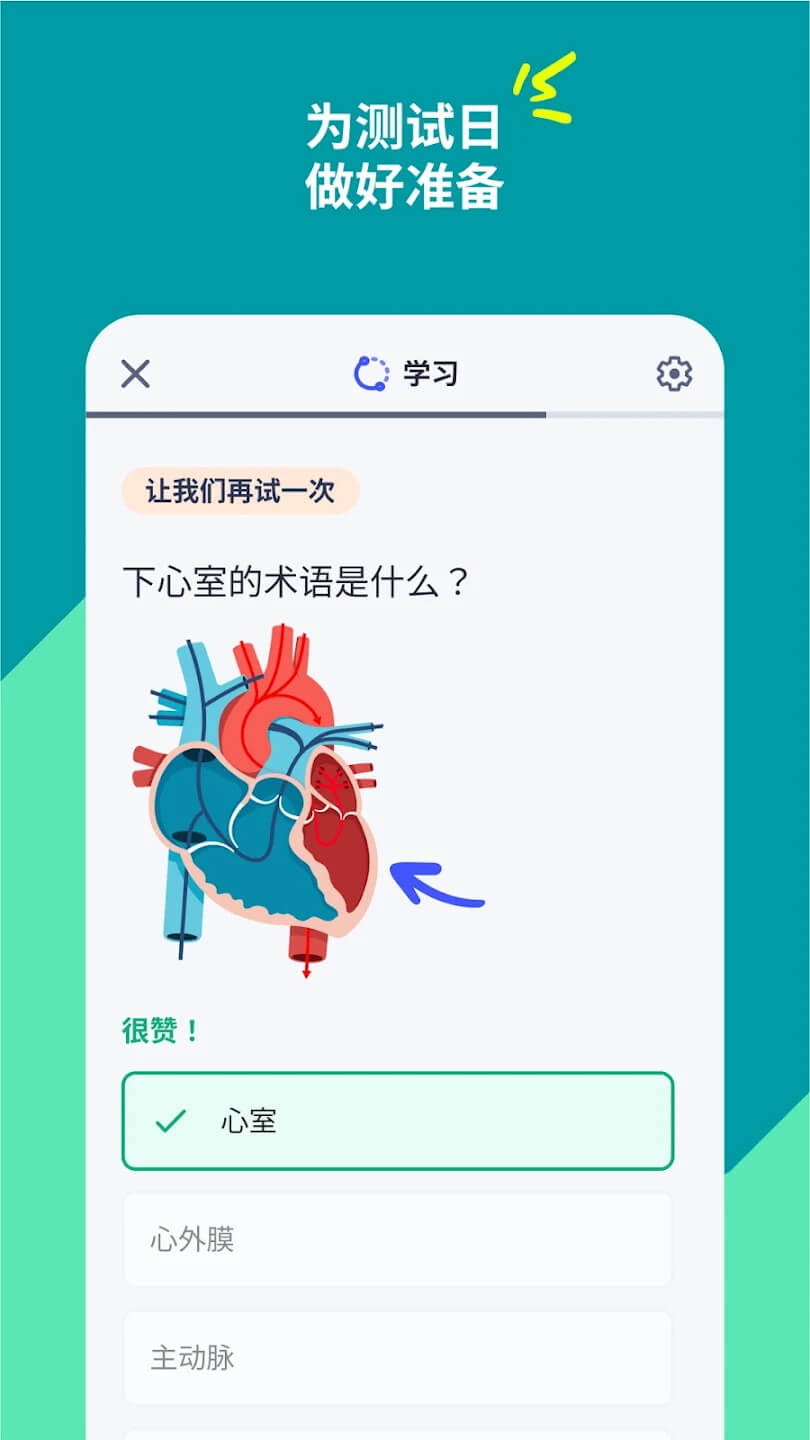 Quizlet app