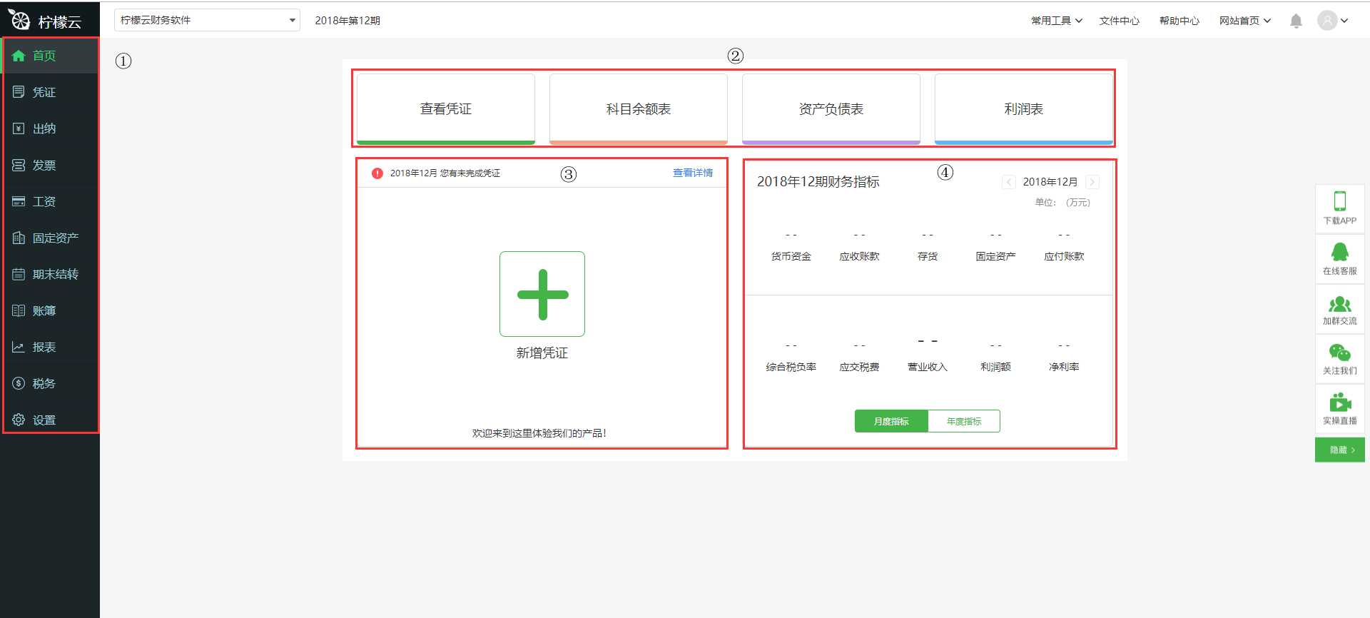 柠檬云财税软件