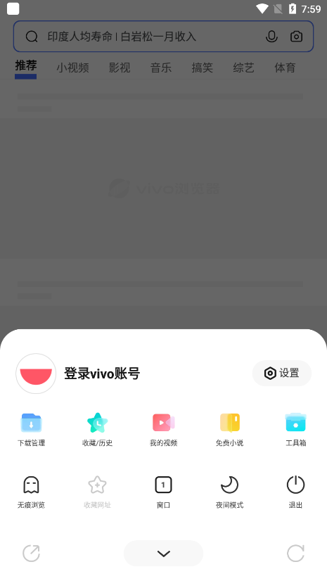 VIVO浏览器APP(Browser)