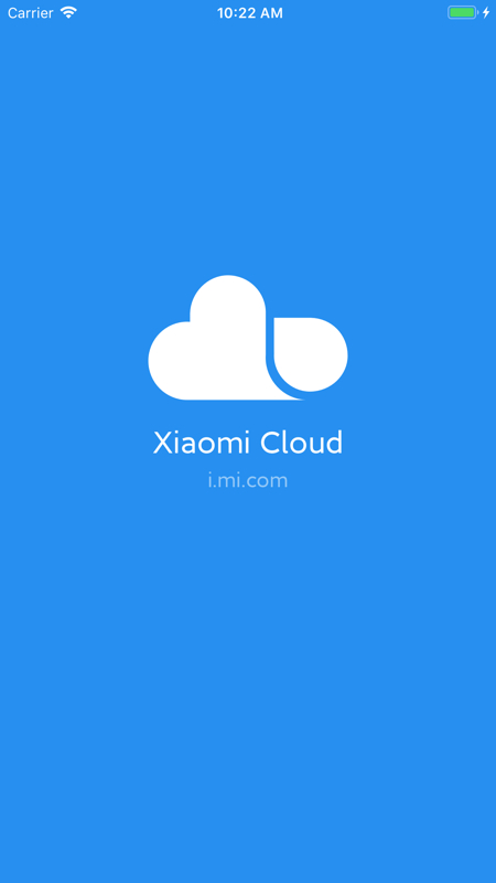 小米云服务空间APP