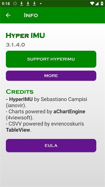 Hyperlmu陀螺仪传感器APP