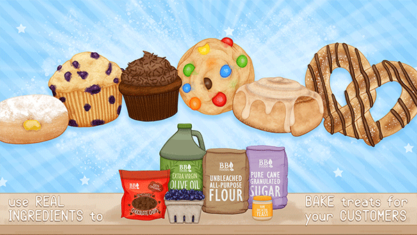 面包店3游戏破解版无限金币内容