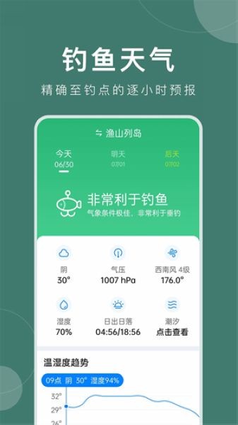 准时天气预报APP[无广告]