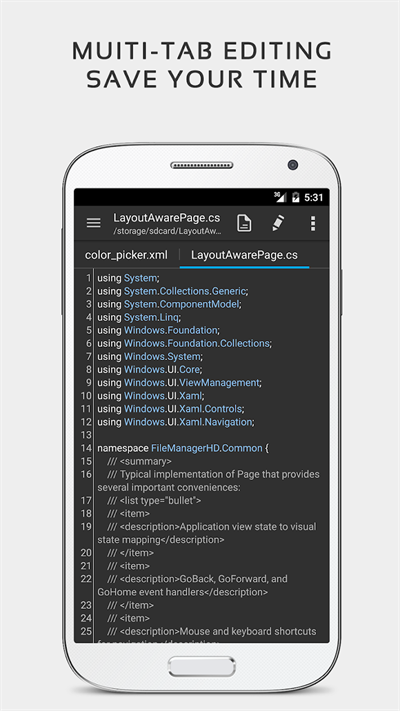 QuickEdit文本编辑器APP